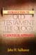 Sailhamer: Introduction to Old Testament Theology: A Canonical Approach